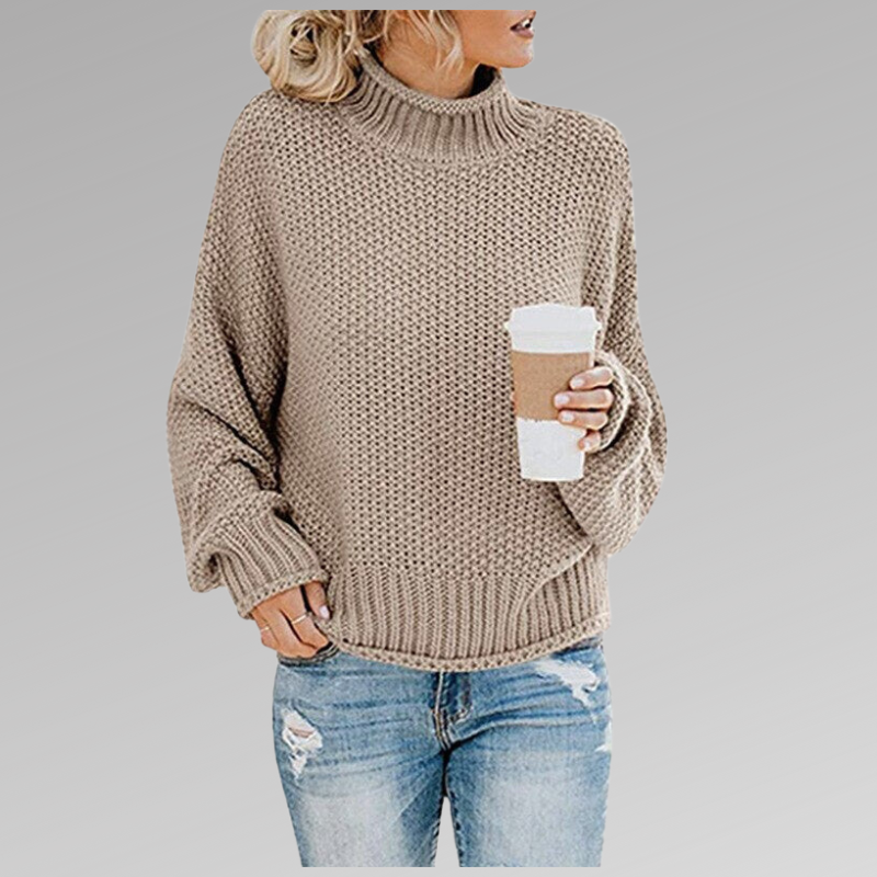 Allison | Women's Oversized Turtleneck Sweater