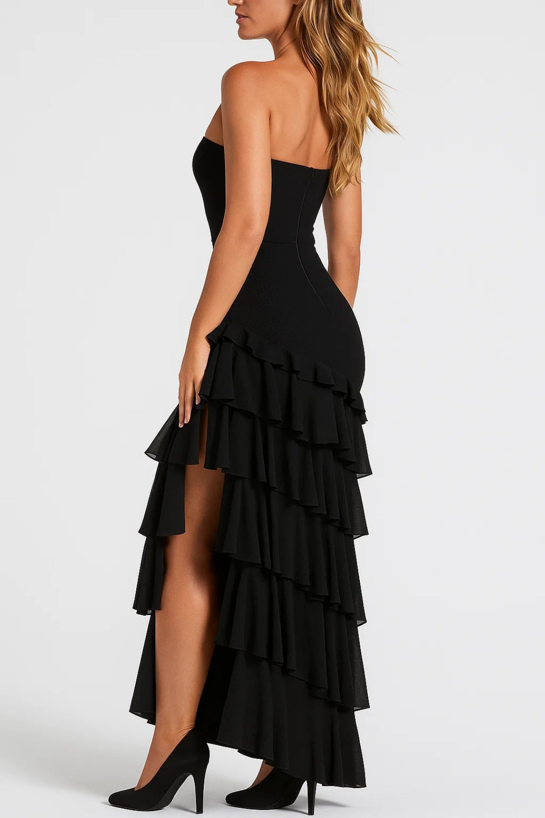 Ladies Dress | Elegant Fitted | Strapless