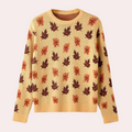 Edith | Women's Patterned Crewneck Sweater