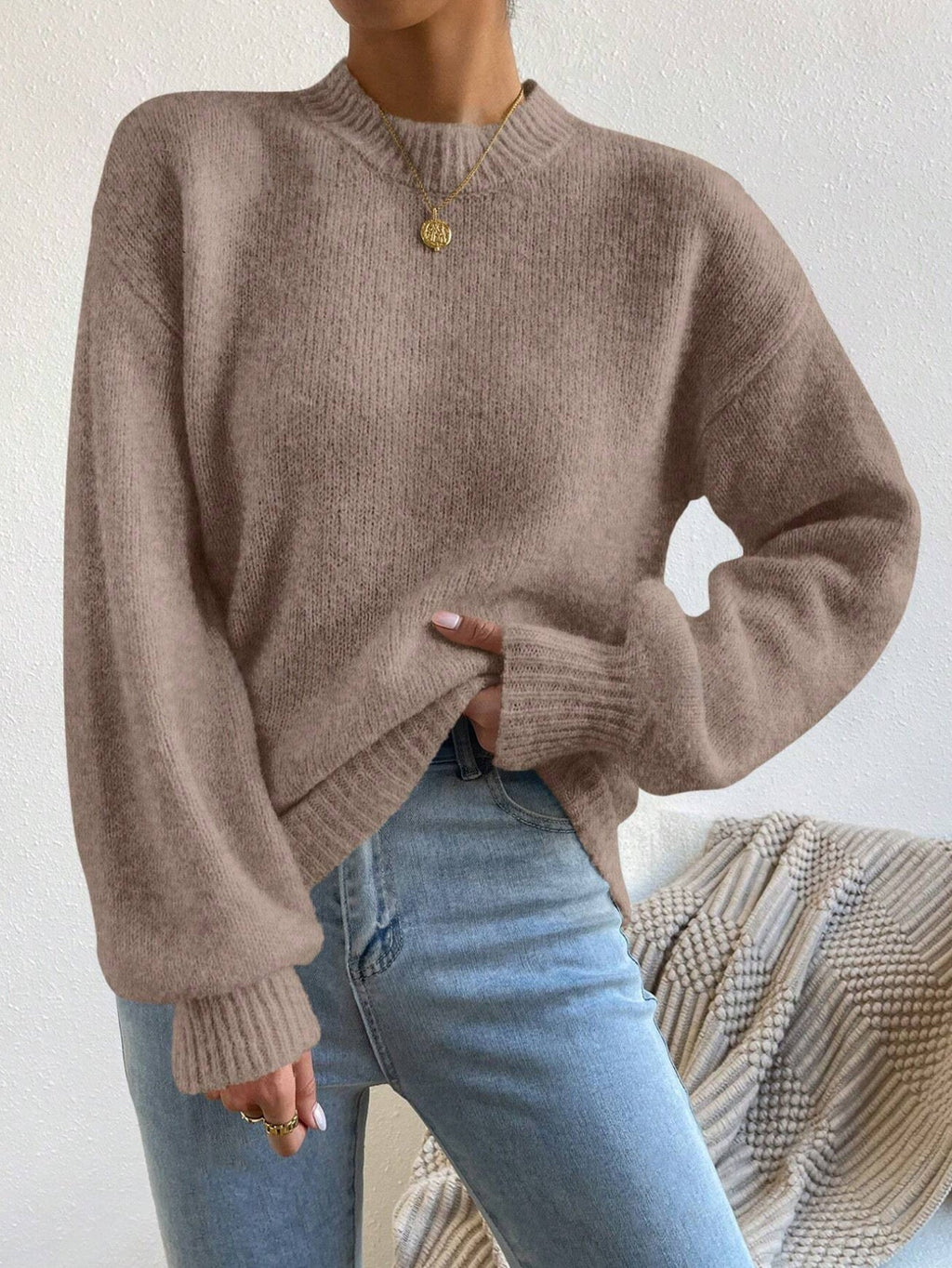 Delilah | Women's Relaxed Fit Crewneck Sweater