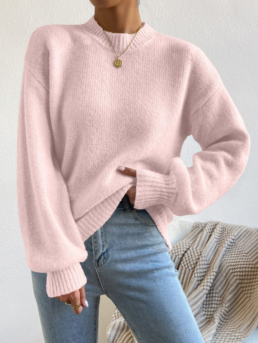Delilah | Women's Relaxed Fit Crewneck Sweater