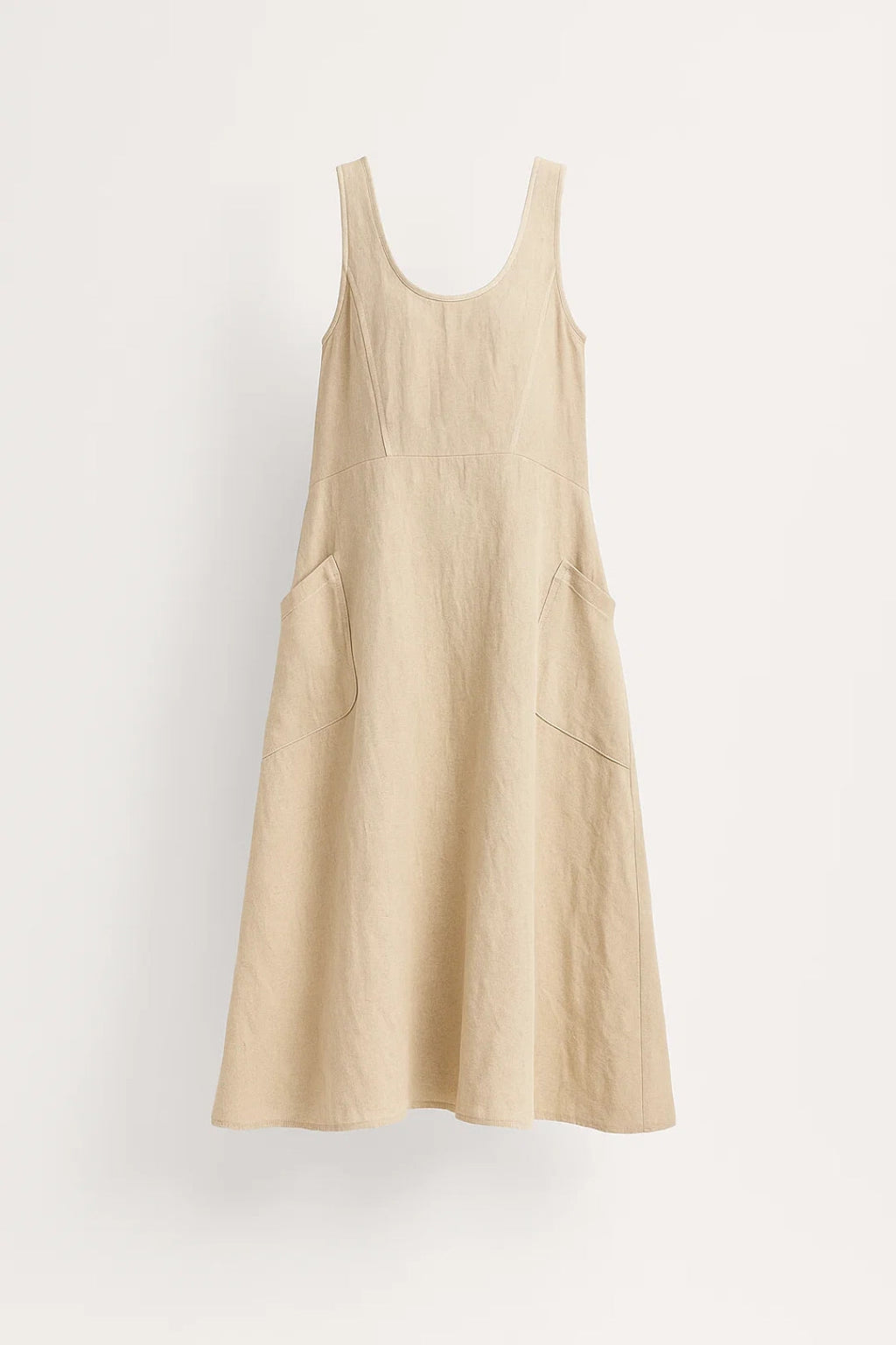 Ladies Dress | Elegant Midi | Sleeveless