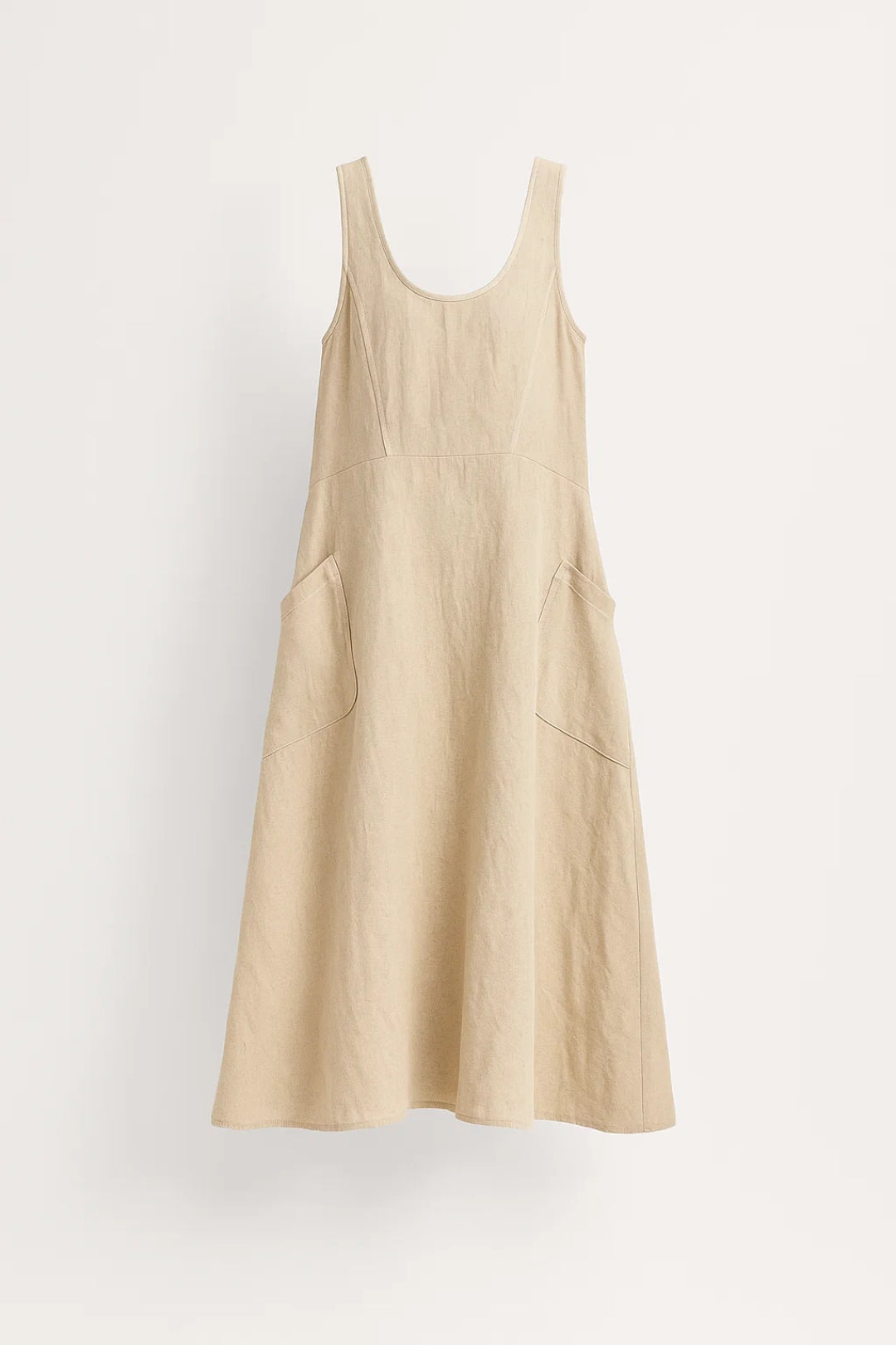 Ladies Dress | Elegant Midi | Sleeveless