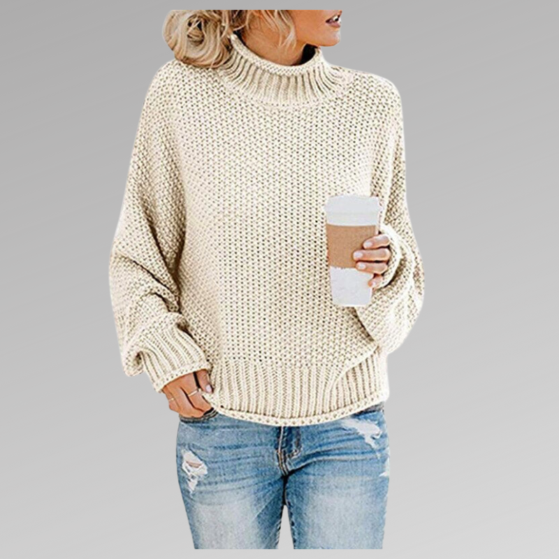 Allison | Women's Oversized Turtleneck Sweater